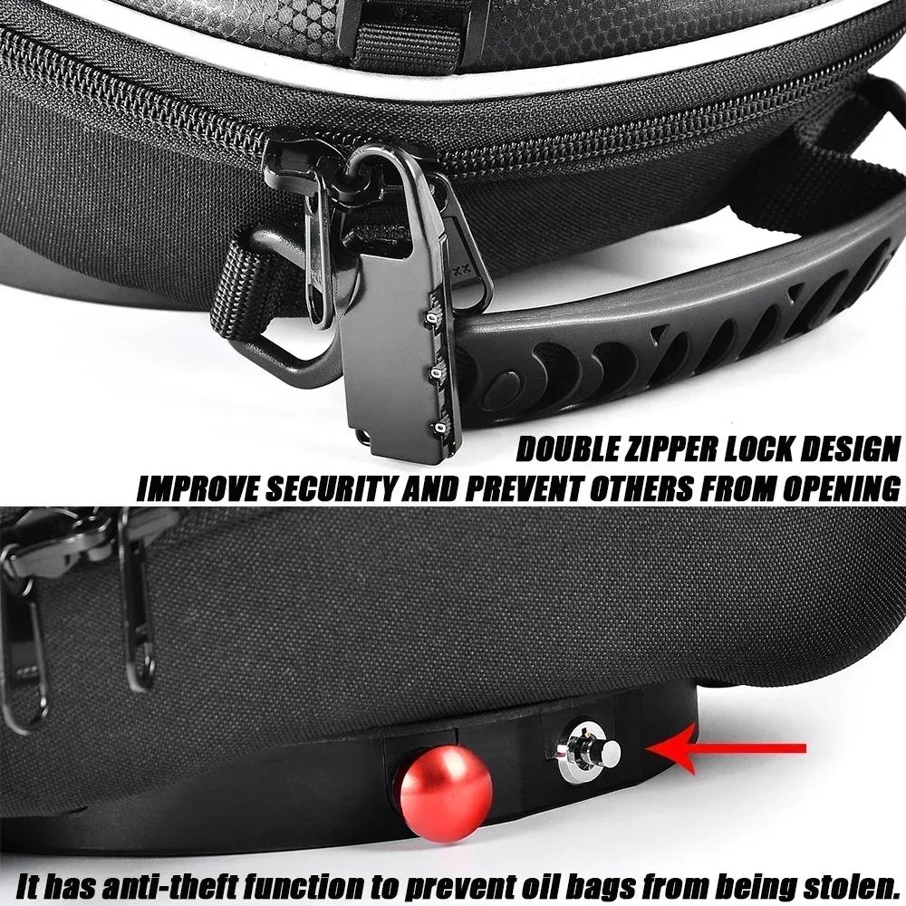 Niken TDM 900 Detachable Waterproof Tankbag Luggage Bag Backpack For Yamaha FZ6N FZ6S FZ1 FZS 1000 FZ-6R XT1200Z XJR FJR 1300