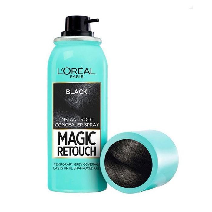 Loreal magic retouch spray na odrosty - black/czarny 75ml