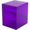 GameGenic Deck Box: Bastion XL Purple (100ct) ? Durable and Sturdy TCG, OCG Card Storage ? Compatible with Pokemon Yugioh Commander and MTG Magic: The