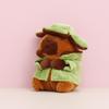 Capybara Plush Toy - Cute Rodent Doll Gift with Mini Pendant