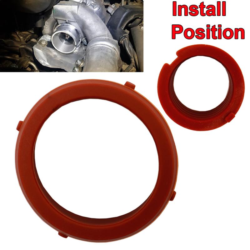 Car Rubber Turbo Engine Breather Intake Seal Kit Auto Pistons Vehicle Accessories Suitable For Mercedes-Benz Om642 A6420940080