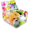 New Pvc Toys Storage Waterproof Transparent Chair Cover High-Capacity with Zipper Storage Bag Kids