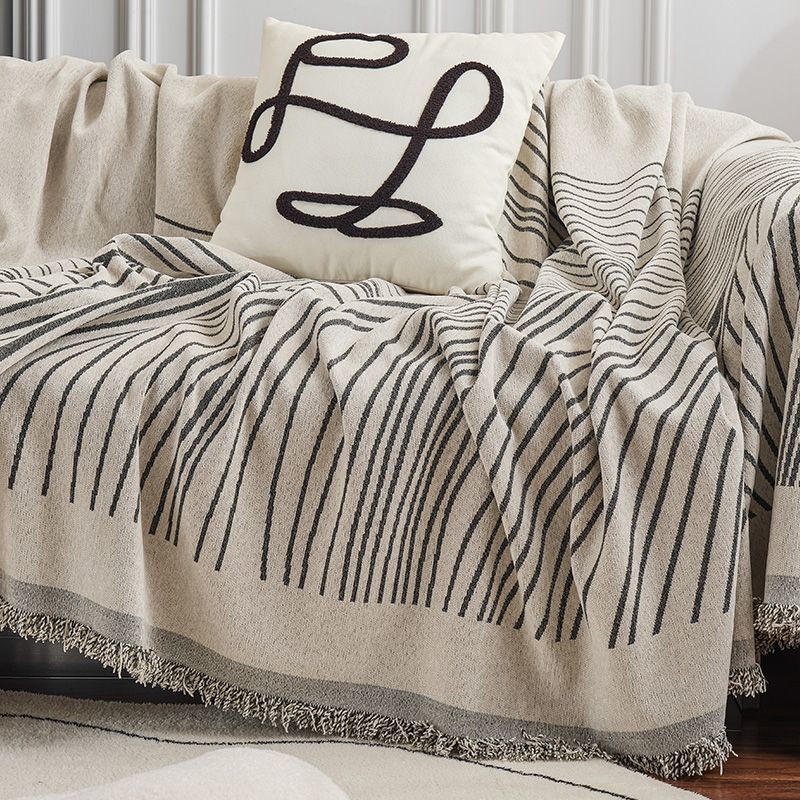 Sofa High-End Four Seasons Universal Double-Sided Chenille Nordic Modern Non-Slip Full Cover Universal Sofa Cover Full Cover Towel