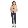 Solid Stand Collar Short Autumn Winter Jacket Coat Parka Vest Women M-XL