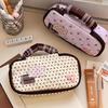 Süße japanische Stifte-Tasche Ins Mode Große Kapazität Kosmetiktasche Für Schulmädchen Kawaii Ästhetischer Schreibwaren-Organizer