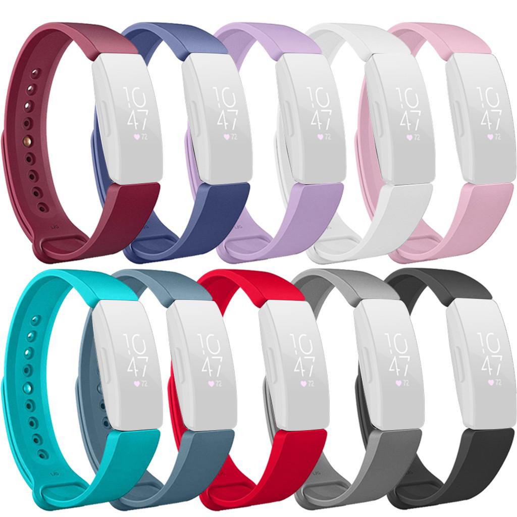 Buy Sports Soft Silicone Replacement Watch Band Strap for Fitbit ...