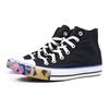 Converse Chuck Taylor All Star Athleisure Abrasion Resistant High Top Espadrilles Women's Black Colour