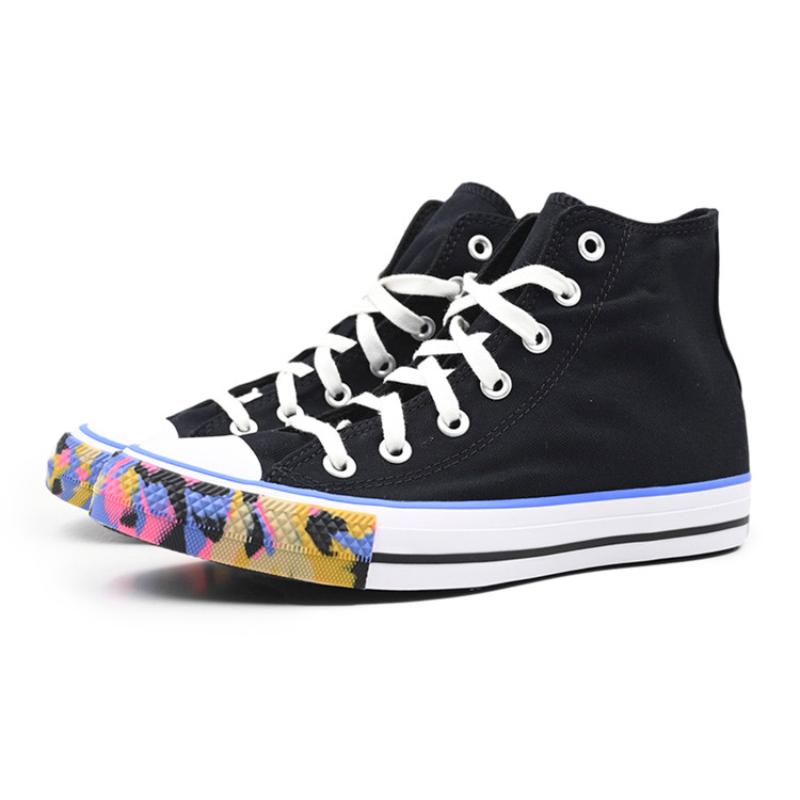 Converse Chuck Taylor All Star Athleisure Abrasion Resistant High Top Espadrilles Women's Black Colour
