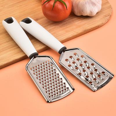Multifunctional Cheese Grater Stainless Steel Blade Ergonomic Handle Potatoes Fruits Vegetables Shredder Lemon Zester Fish Scaler Tool Kitchen