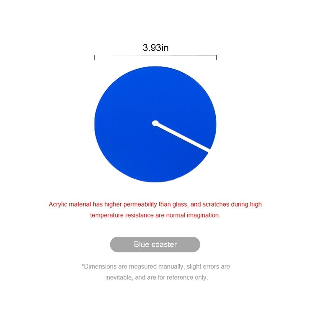 Acryl-Untersetzer Dekoration Isolierunterlage Schützt Tisch