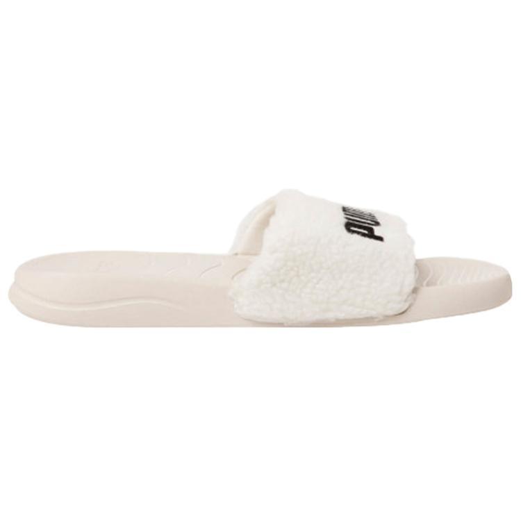 PUMA Popcat 20 White Velvet Slippers Men's 375955-02