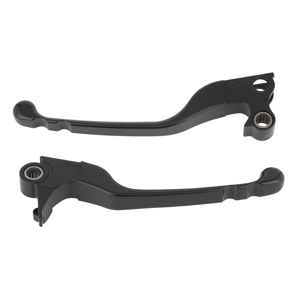 Kijima Motorcycle Parts Slim Aluminum with for Big Twin and XL Lever, Type, Die-Cast, Bearings, (1996-2017) (1996-2003), Black, HD-04348