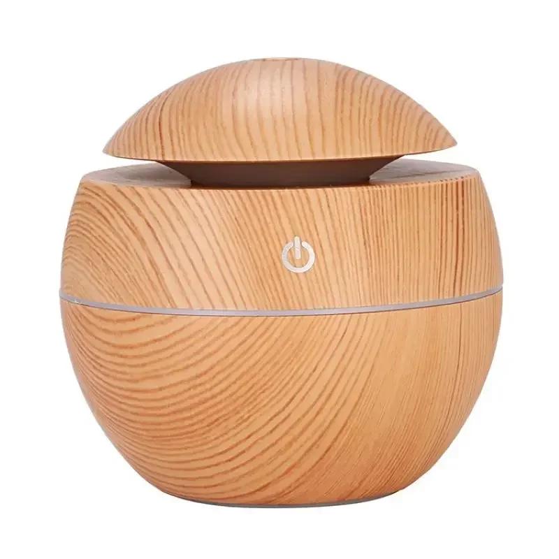 

Home Wood Grain Air Humidifier Purifier Aroma Diffuser USB Ultrasonic Cool Mist Sprayer Essential Oil Fragrance