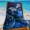 Floyd Leech Game T-Twisted W-WonderLaNd-S Towel Sports Quick Dry Travel Camping Gear Sandproof Soft Light Large Beach Towel
