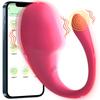 APP Bluetooth Steuerung G-Punkt Vibrator Weiblicher Klitoris Stimulator Tragbare Höschen Love Egg Analer Massager Sexspielzeug für Erwachsene