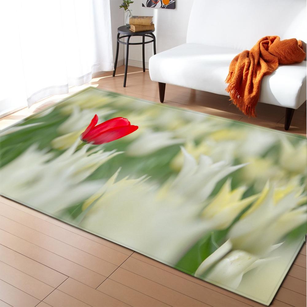 Scenic Carpet Feather Wind Bedroom Floor Mat