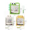 Double-Sided Magnetic Wooden Puzzle Board - Animals, People, Letters & Scenes