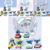 Delightful Pvc Stitch Figurine Set Including 6 Distinctive Characters From The Beloved Anime Series