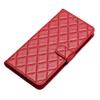 For iPhone 12 Pro Max 6.7 Inch Stitching Line Rhombus Texture PU Leather Phone Cover Wallet Shell Stand Phone Case