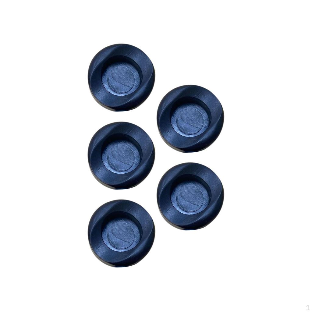 5 Pieces Sax Thumb Rest Button Cover Thumbrest Pad for Replacement Parts Accessory