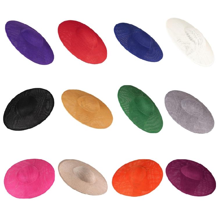 Base per Cappello Fascinator Grande alla Moda da 40cm Supporto per Acconciatura per Creazione Fai-da-Te di Cappelli da Sposa Cappelli da Chiesa Creazioni di Cappelleria