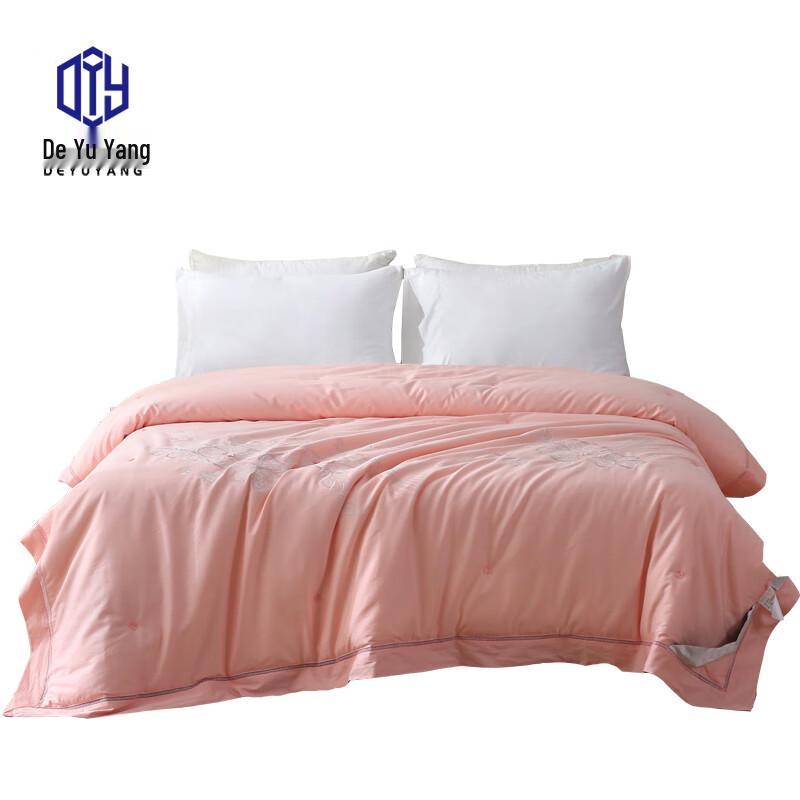 

Korean Style Embroidered Mulberry Silk Quilt