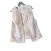 Vest Small Year Vest Thin Pink Three-dimensional Jacquard Buckle Middle-aged Mother Fashion