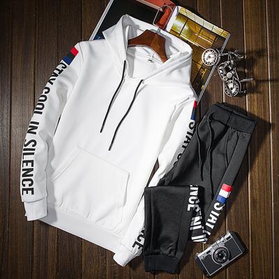 Sweatshirt Suit Men's Student Clothes Teenage Men's Junior High School High School Casual Sportswear Hooded