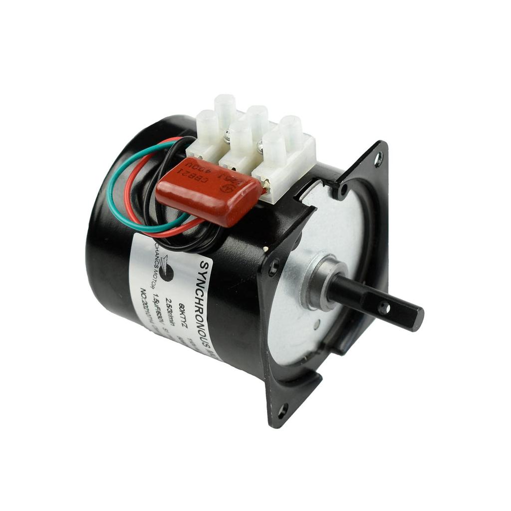 CHANCS 60KTYZ AC Synchronní motor Nízká hlučnost 110V Elektrický Vysoký točivý moment Synchronní převodový motor s permanentním magnetem 30-36 ot/min