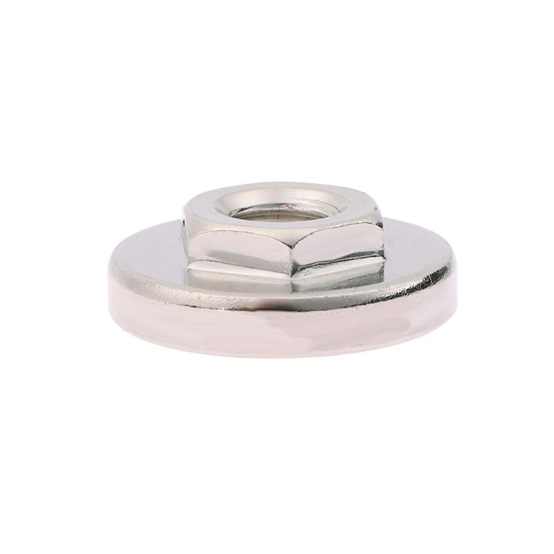 2Pcs/Set Hex Nut Thread Angle Grinder Inner Outer Flange Nut For Angle Grinder Modification Polishing Machine Accessories