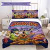 Halloween fantasy comedy adventure cartoon movie Scooby-Doo provides comfortable bedding covers and pillowcases for home use (without core) K13