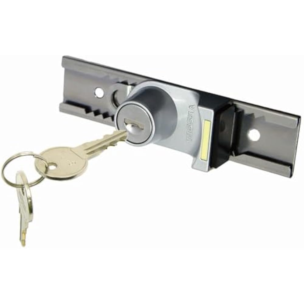 VESSEL (VESSEL) Madlock with key silver MKL-50S