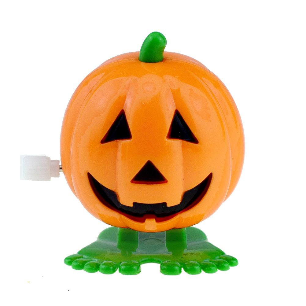 Pumpkin Exciting Windup Toy For Halloween Enhance Emotional And Intellectual Development Plastic