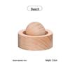Round Wood Aromatherapy Diffuser - Long-Lasting Essential Oil and Car Fragrance Ornament for Home and Bedroom.