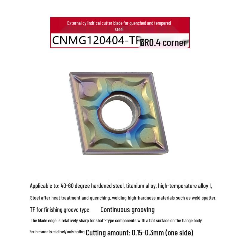 Triangular CNC Quenched Steel Lathe Blade - Superhard Tool Insert for Heat Treatment and Hardening