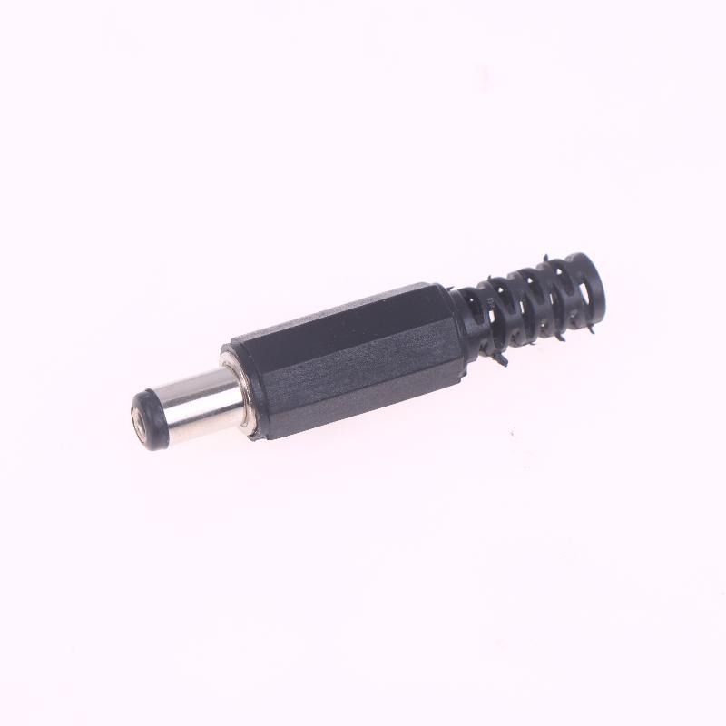 5Pairs Dc12V 5.5 X 2.1Mm Plastic Male Plugs Dc Power Socket Female Jack Screw Nut Panel Mount Connector