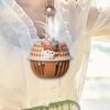 Cute Portable Fan Small Personal Leafless Hanging Lightweight Silent Mini Necklace By