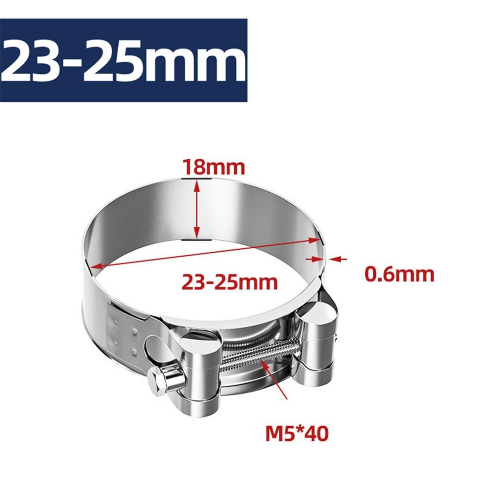304 Hose Clamp Exhaust Water Pipe Clamp Stainless Steel Hose Clamp