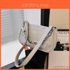 Trendy Spring 2024 Minimalist Pu Leather Shoulder Bag Fashionable Chain Crossbody Bag For Women