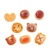 Cartoon Bear Bread Resin Accessories: DIY Jewelry, Hairpins, Shoe Buckles, and Cream Glue Decor