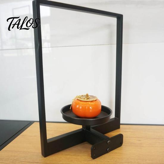 Vertical Plant Holder Picture Frame Wall Heavy Duty Metal Plants Display Stand Home Office Living Room Mount Flower Shelf Rack
