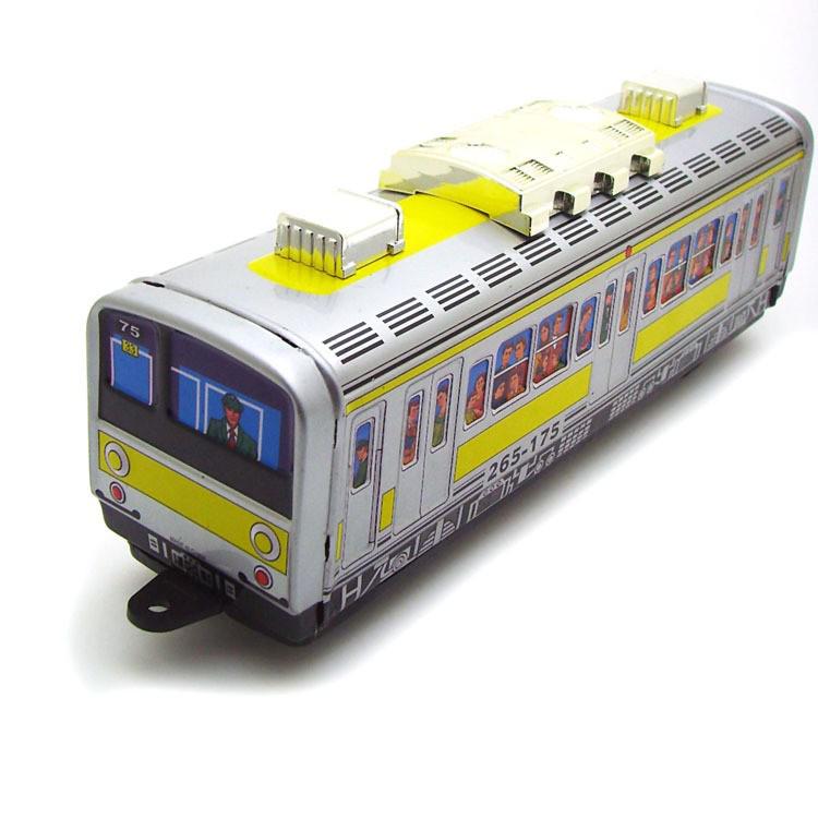 Retro MF355 Metro Train & Tram Carriage Tin Plate Craft Ornament MF355