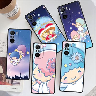 LittleTwinStars Cute Case For Xiaomi Redmi Note 111 9S 10 9 8 7 9A 9C 9i K40 8T 10C 9T K50 Silicone Phone Shell