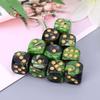Acrylic Dice Desktop Game Playing Games Square Point Dice 6 Sided Dice Round Edges Dice D6 Dice