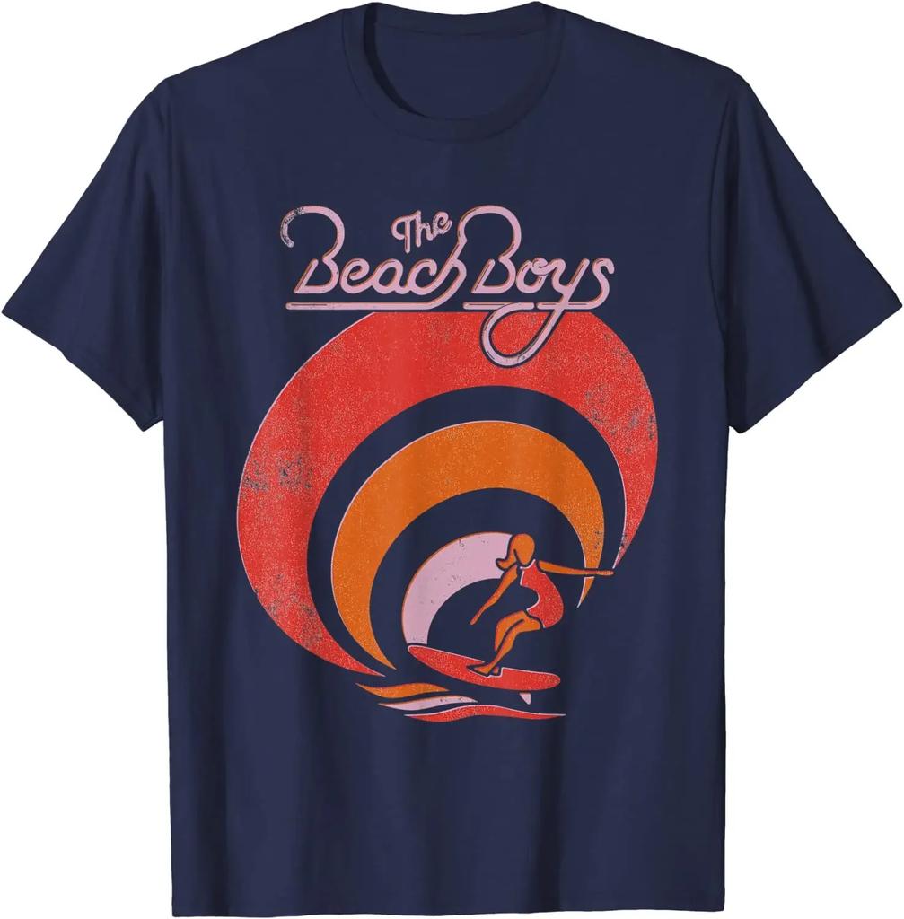 Beach Boys Surfer Girl Marškinėliai Vyriški Drabužiai Vyriški Marškinėliai Vintage Marškinėliai Streetwear Medvilniniai Kasdieniai Visų Sezonų Marškinėliai Laisvalaikio