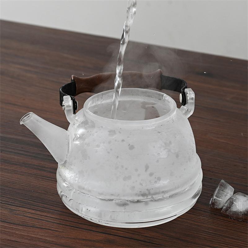 1000ml Starry Sky Lid Glass Teapots With Tea Strainer Infuser Heat Resistant Cooking Puer Oolong Tea Pot Kung Fu Tea Set