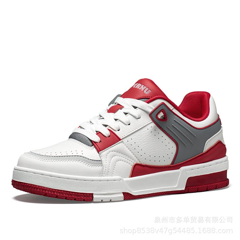 Lightweight thick-soled non-slip and wear-resistant niche original low-top casual skateboard shoes