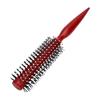Round Styling Hair Brush Anti Static Handle Reduce Frizz Wooden Curling Roll Hairbrush for Salon Home Use L 8.9 X 1.7in