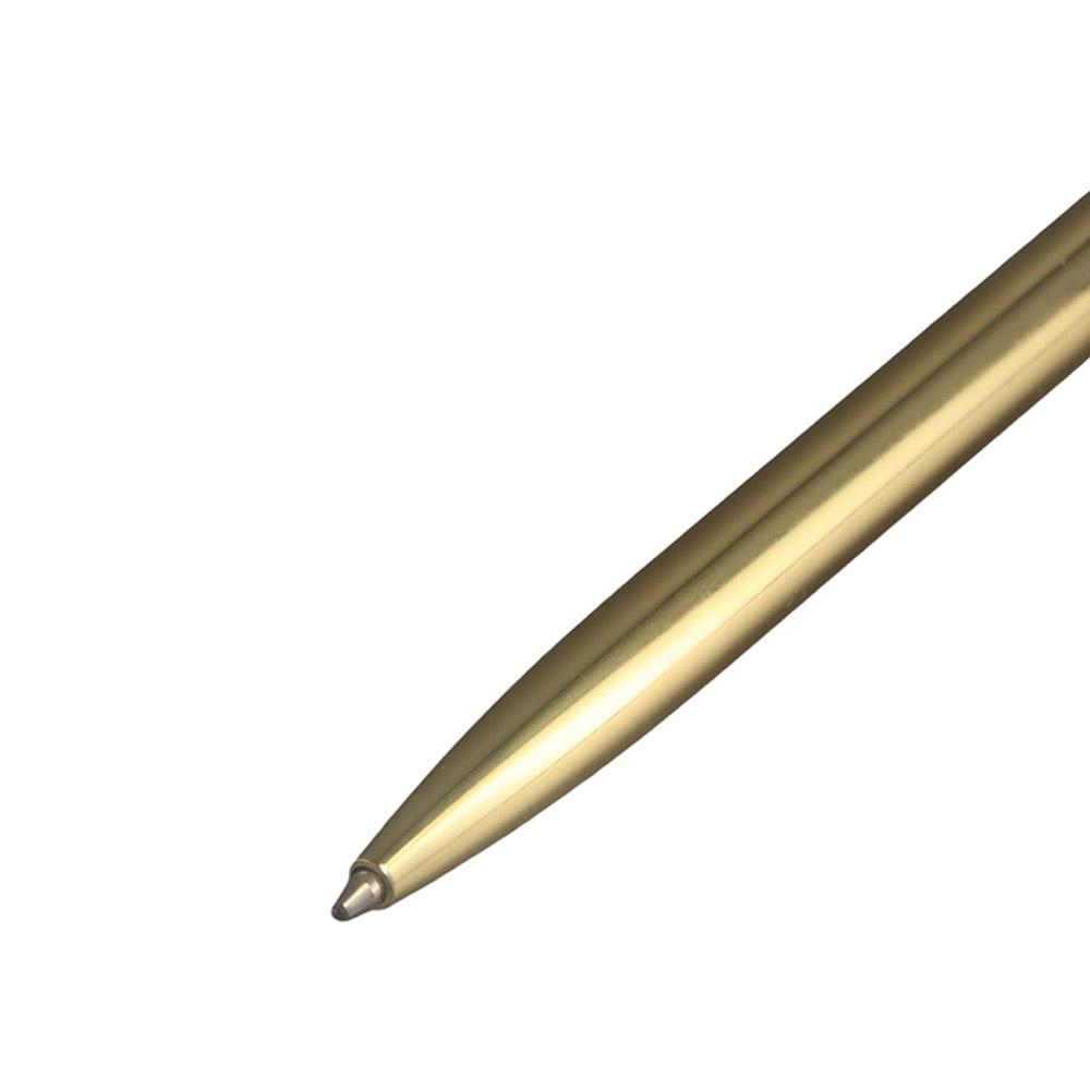 High Quality Commercial Stationery Rod Rotating Metal Ball Pen Slender Ballpoint Pen