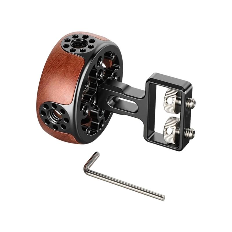 Ergonomic Camera Wheel Side Handle With Construction And Improved Comfort For Prolonged Shoots